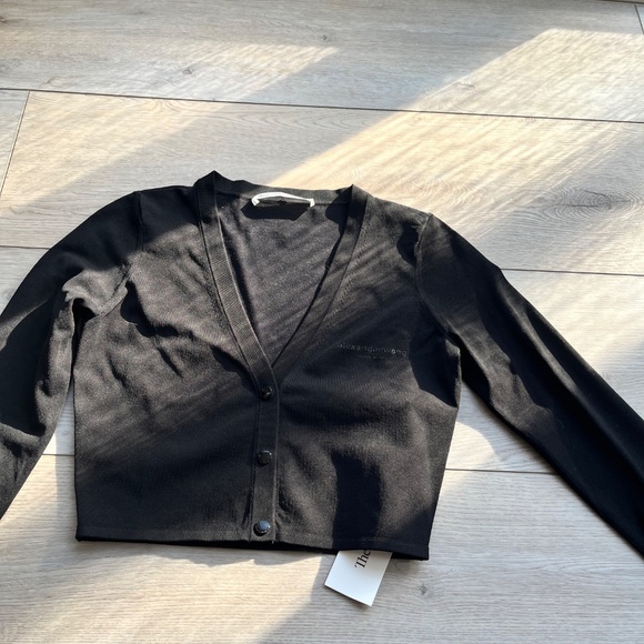 NWT Alexander Wang Cardigan - Black (Size S) | Excellent Condition - Picture 5 of 6